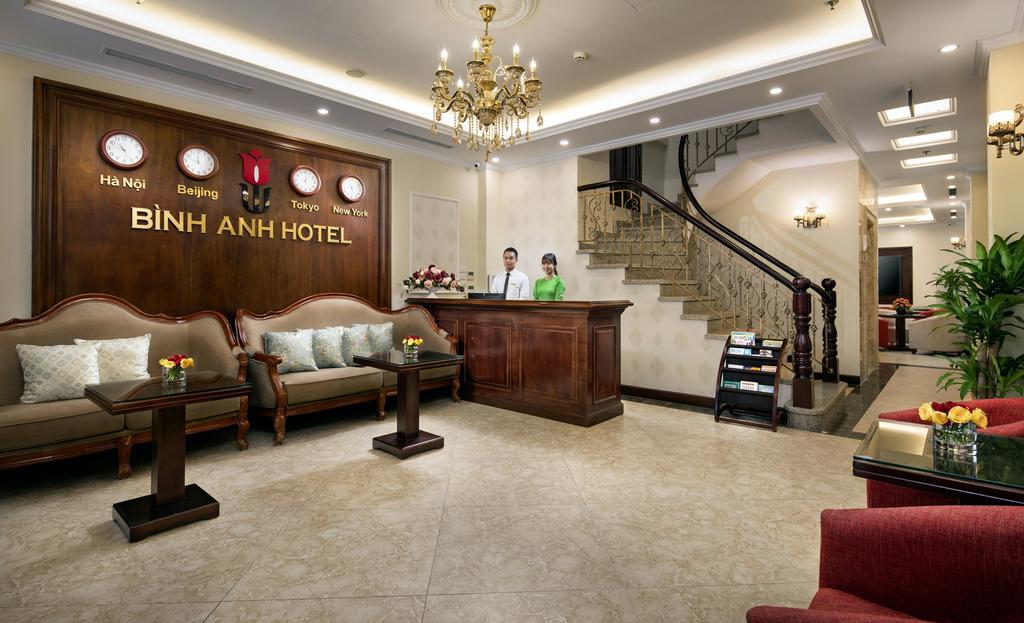 Binh Anh Hotel Hanoi Exteriör bild