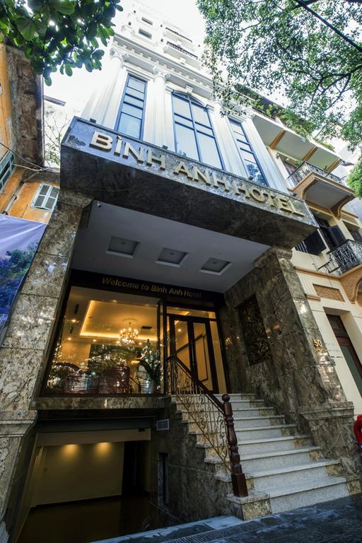 Binh Anh Hotel Hanoi Exteriör bild